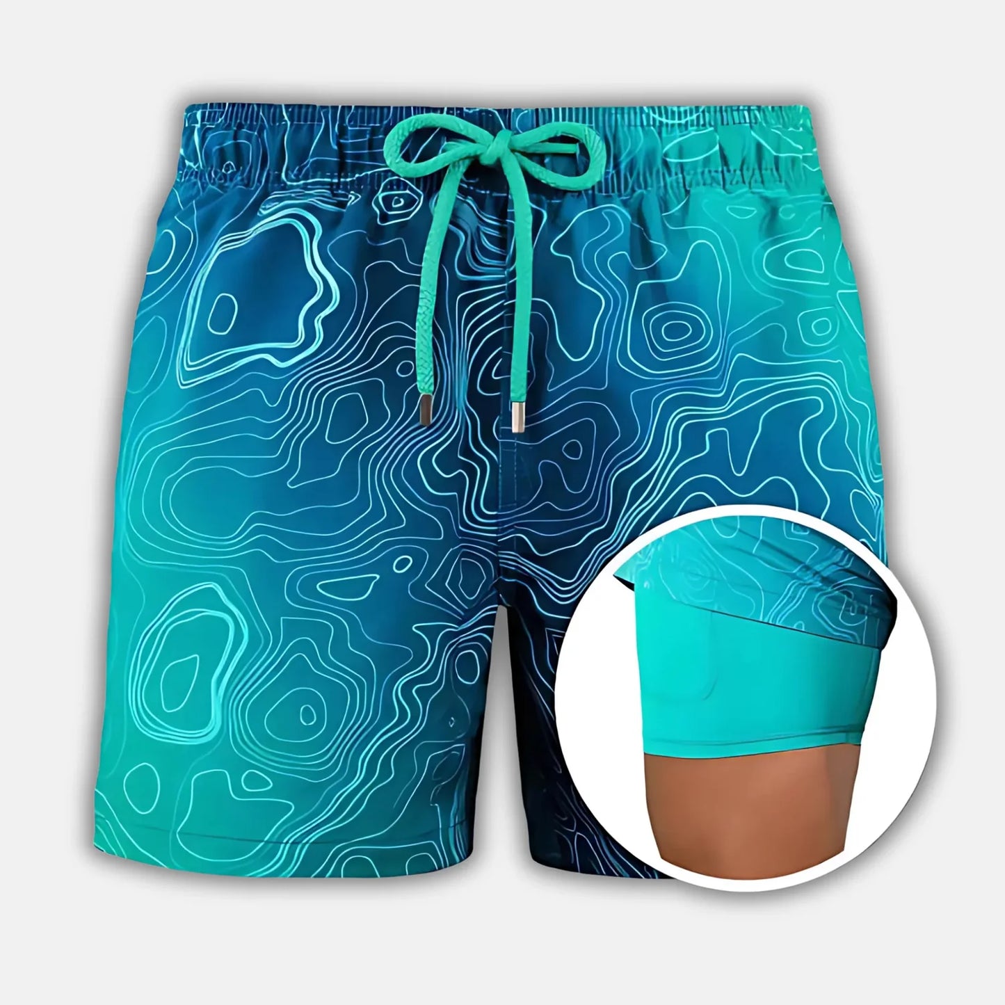 Wellenblau