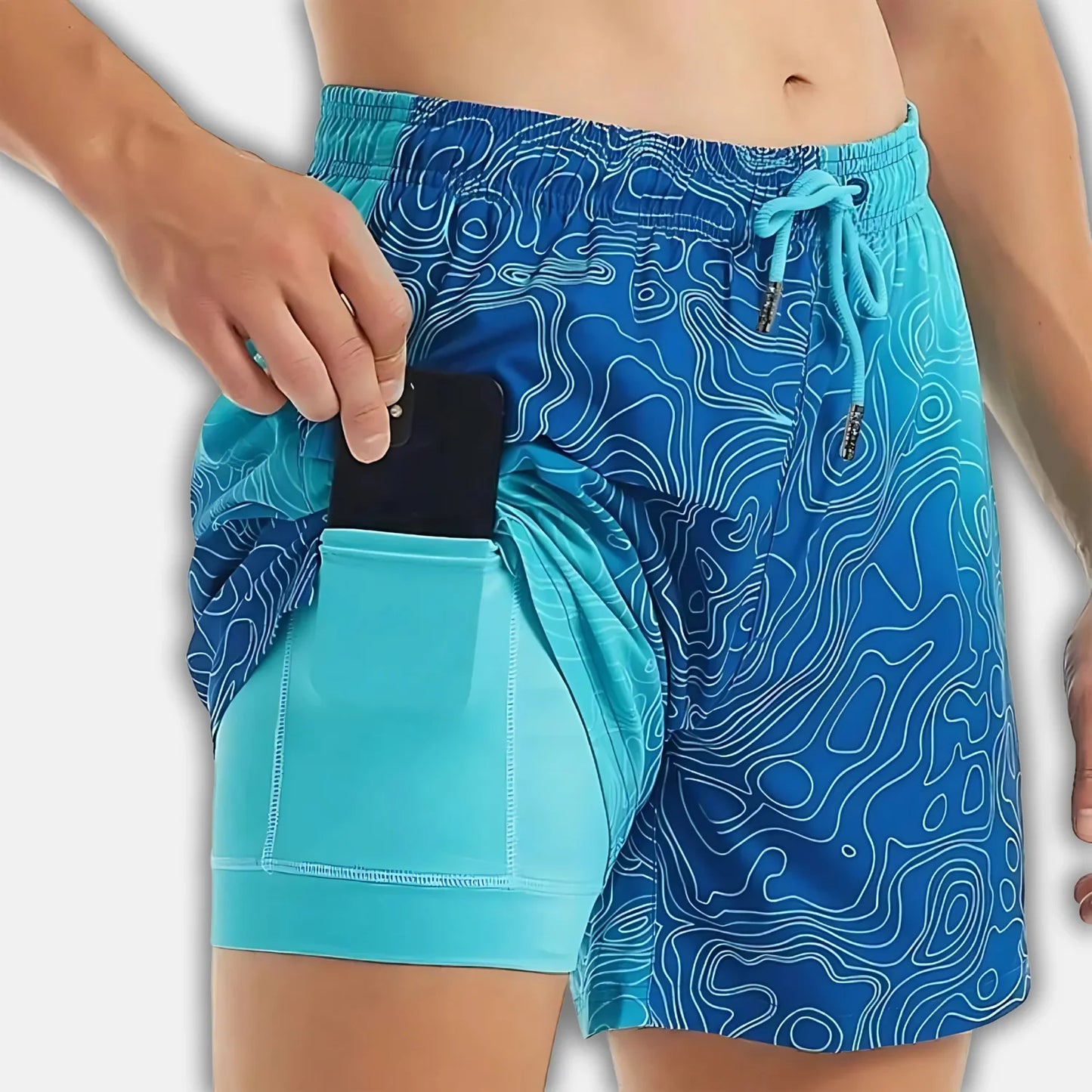 Wellenblau